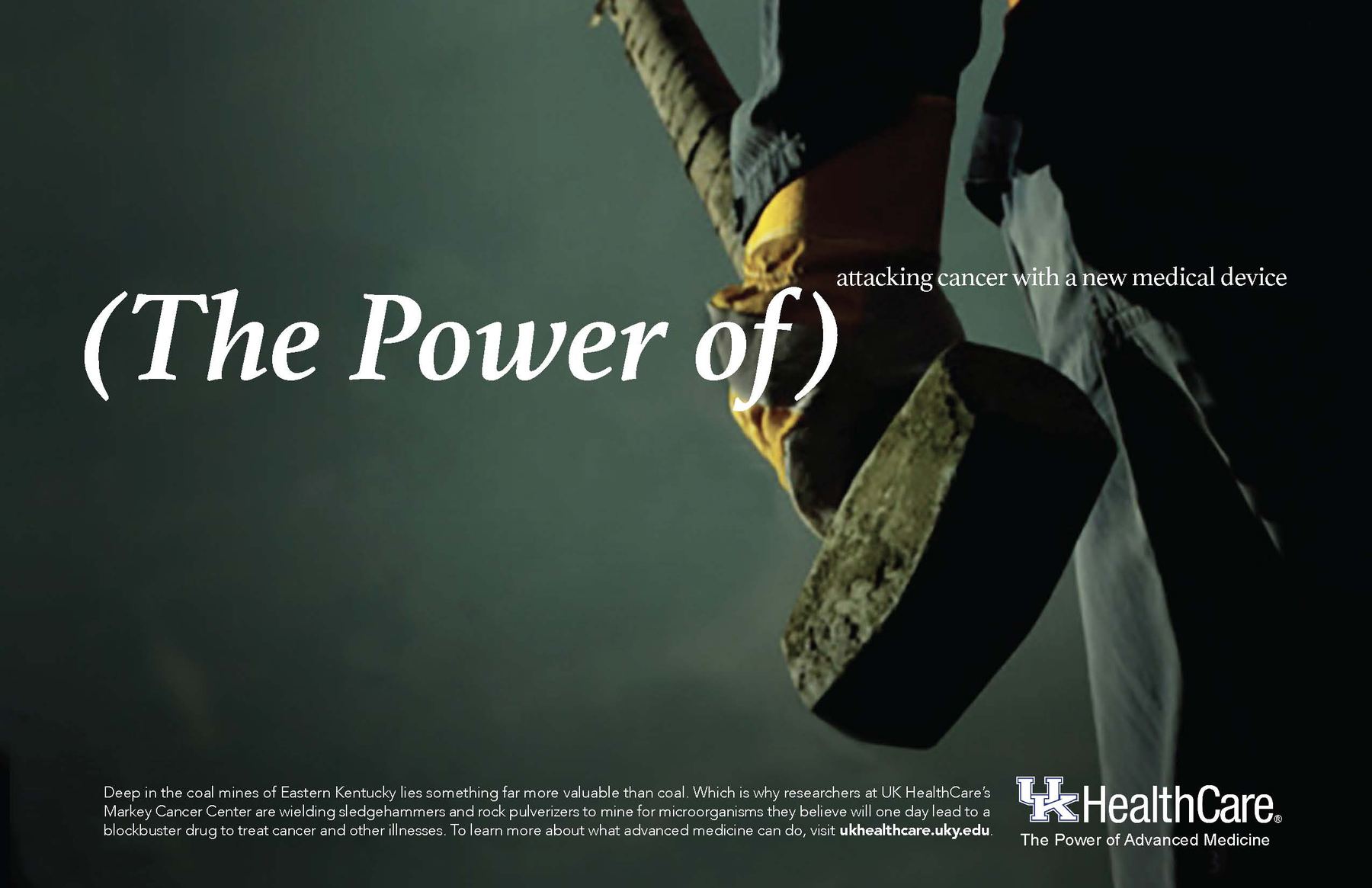 UK HealthCare print: attacking cancer with a new medical device