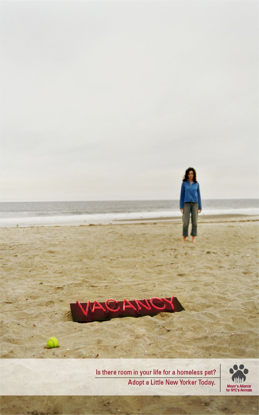 Mayor’s Alliance print, Vacancy: beach