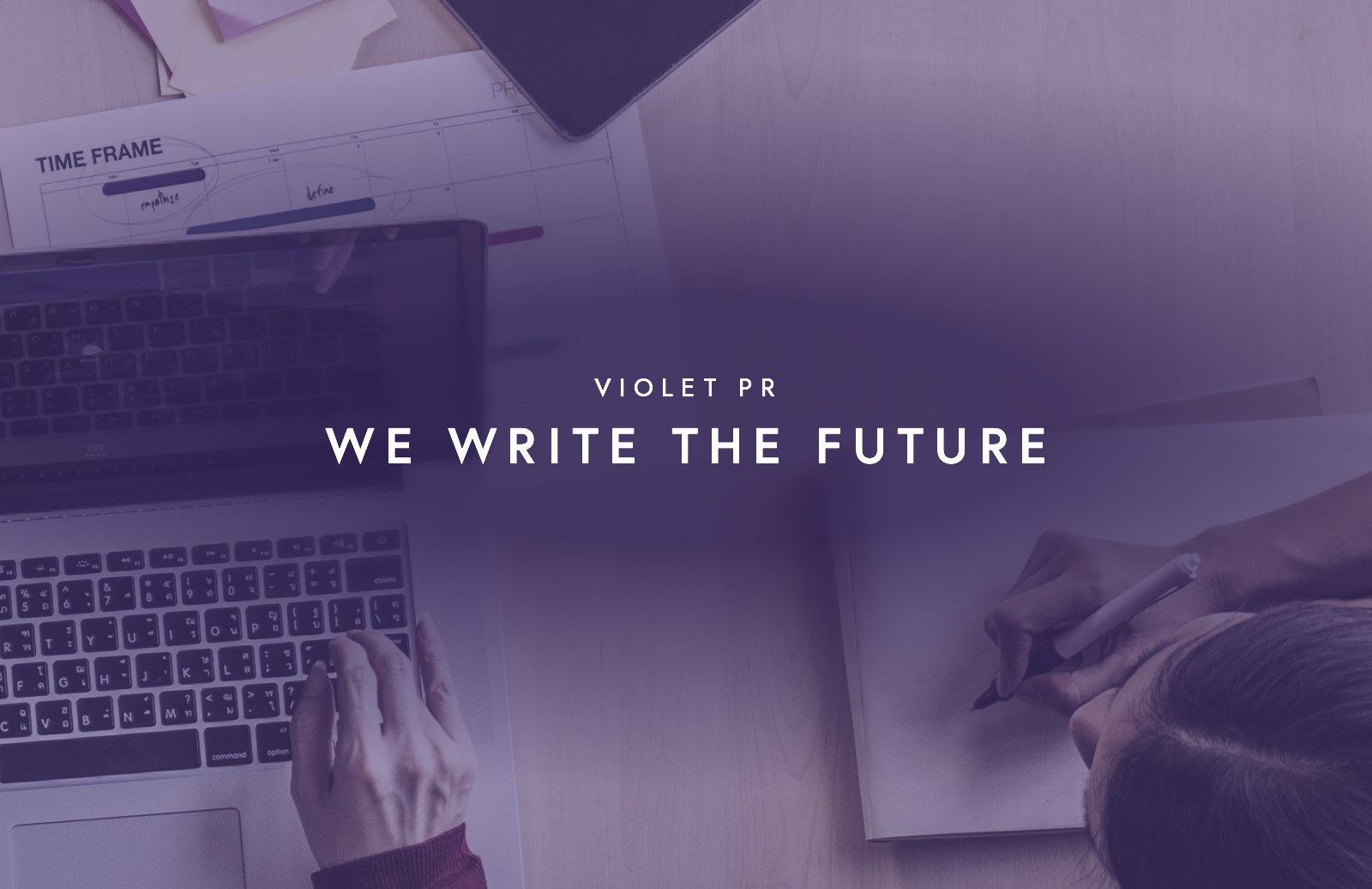 Violet PR: We write the future.