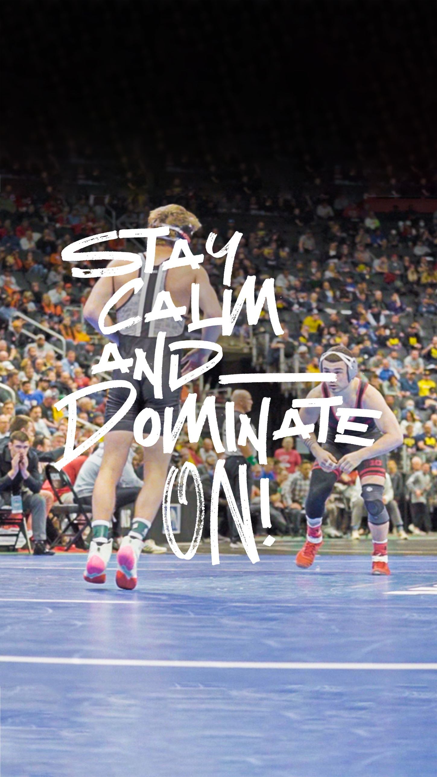 Stay calm and dominate on